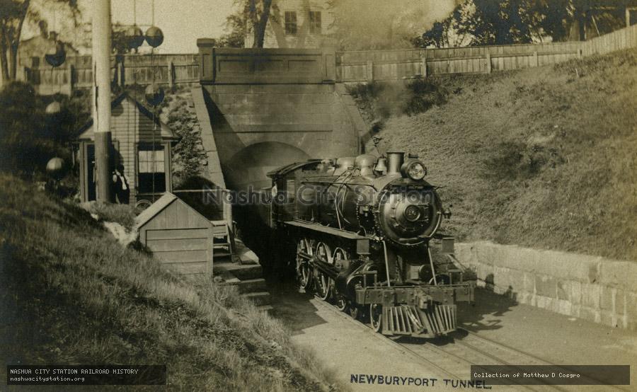 Postcard: Newburyport Tunnel